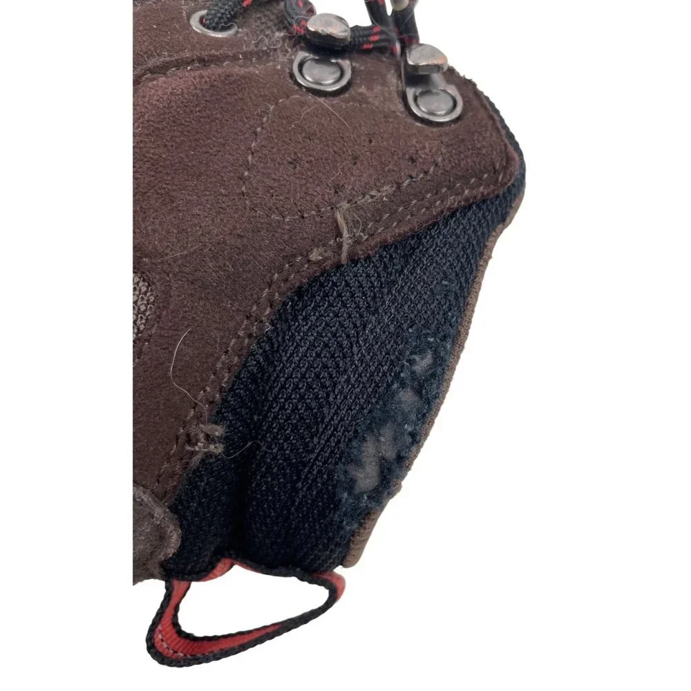 Denali Mens Waterproof Hiking Boots Brown/Black/Red Size 7 Outdoor Trail Shoes - Picture 9 of 14